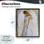 Saint-Ange dans un cadre flottant blanc, design par Franklyn Gregory-1510262746-1510262749