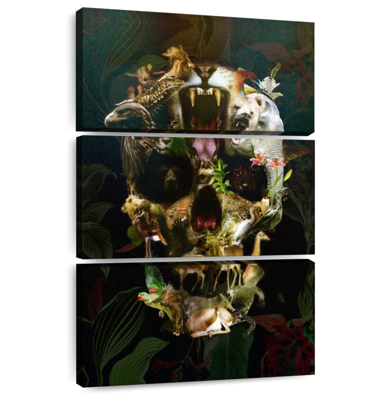 Kerner Kingdom Skull, 45" H x 28" W
