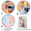 «Geometric Popart Bluiding In Harlem», art mural abstrait sur toile-1135157838-1135157811