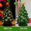 Arbre de noël en céramique pré-éclairée-906611402-906611403