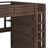 Multifunctional Loft Bed Featuring Storage Headboard, Closet, and Workstation-418396110