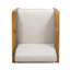 Chaise de patio avec coussins Oxly-1478855846