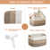 Anchie Fabric Laundry Basket with Handles