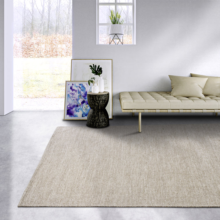 Flecked Hand Crafted Hand Loomed Area Rug