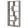 Tello 8-shelf Geometric Bookcase