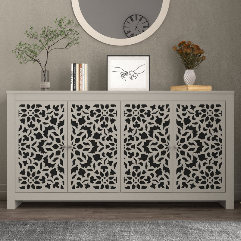 Buffet de 58,4 po Arrastia, Blanc