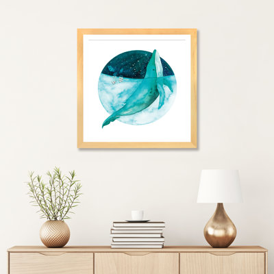 Baleine cosmique II - impression