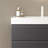 36" Integrated Rectangular Undermount Basin without Drain and Faucet