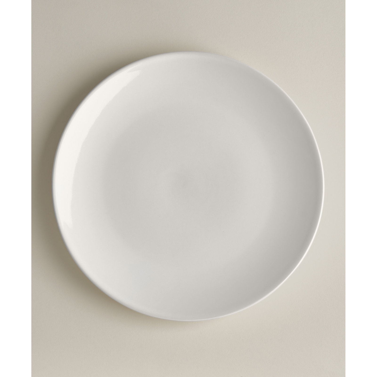 Year & Day Glossy Big Plates, White