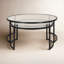 Corrine Glass Nesting Coffee Table