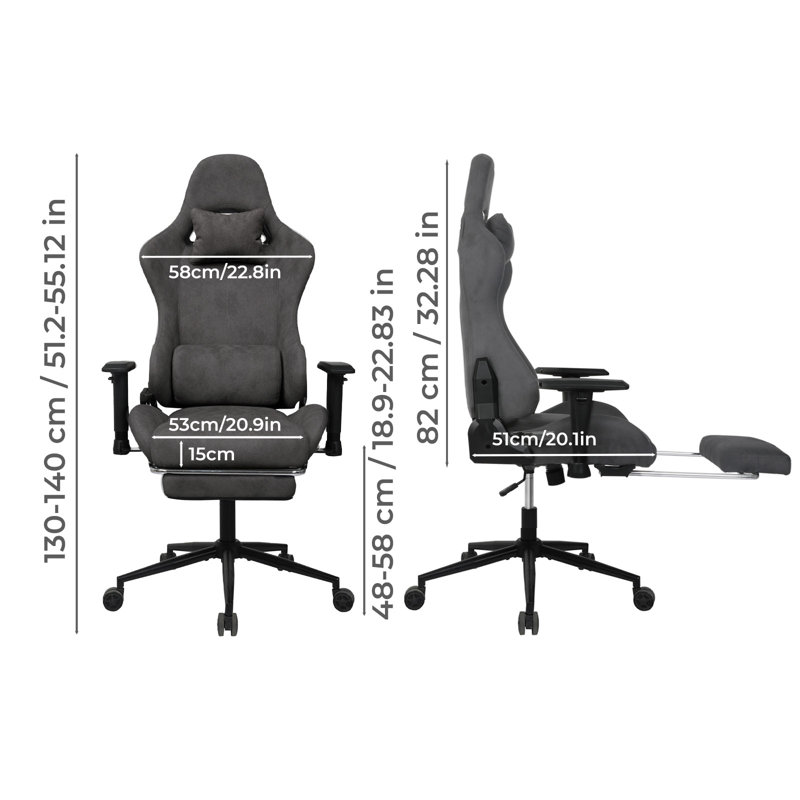 Office Chair, Grey