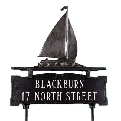 2-Line Lawn Address Sign