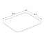 Tapis de bain antimicrobien antidérapant Plush Cloud
