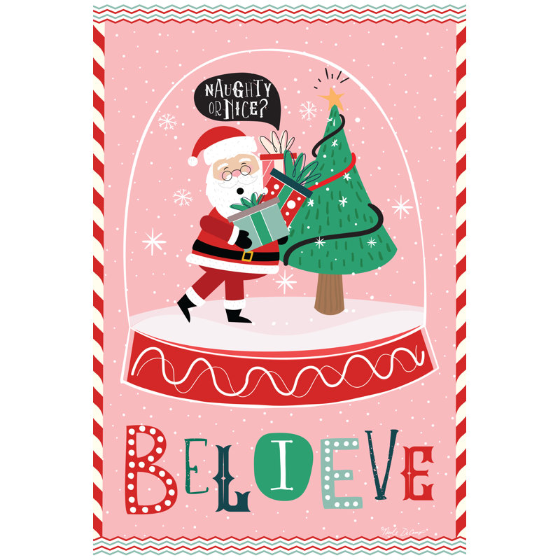 «Believe Snowglobe» par Nicole DeCamp, H 30 po x l 20 po