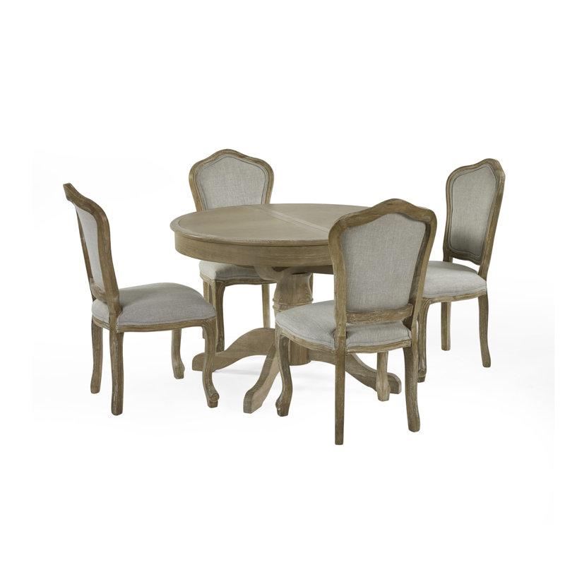 Tamkia Extendable Oak Dining Table