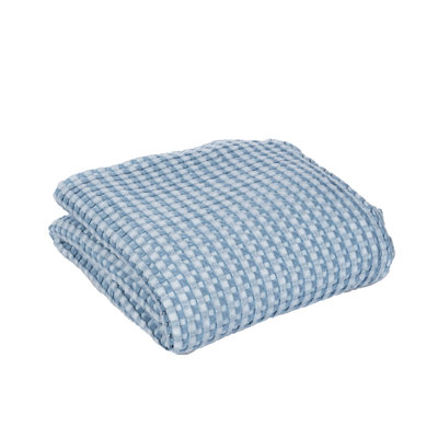 Rayon From Bamboo Cotton Waffle Cooling Throw Blanket
