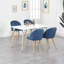 Mcburney 43 cm H Velvet Side Chair-1009729574