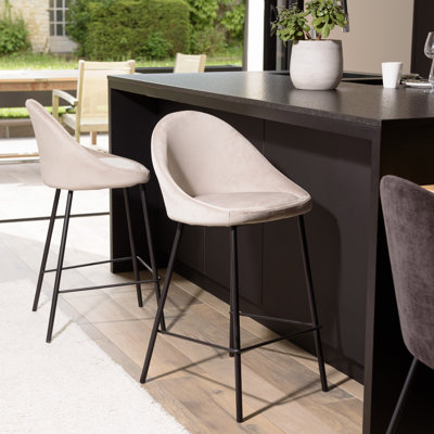 Osbourn Counter Stool with Metal Frame