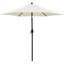 Parasol de patio 7,5 pi avec inclinaison et manivelle pour table d'extérieur Keiwarren-209776937