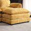 Canapé modulaire surdimensionné en chenille de 112 po avec repose-pieds mobile Chenille-662611510