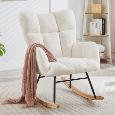Fauteuil à bascule et fauteuil capitonné Glider Chair For Living