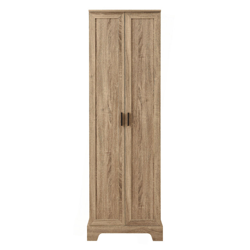 Versatile Bathroom And Office Storage Cabinet With Adjustable Shelves And Anti-Tipping Device, Brown