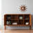Vertical Striped Contrasting Buffet Table