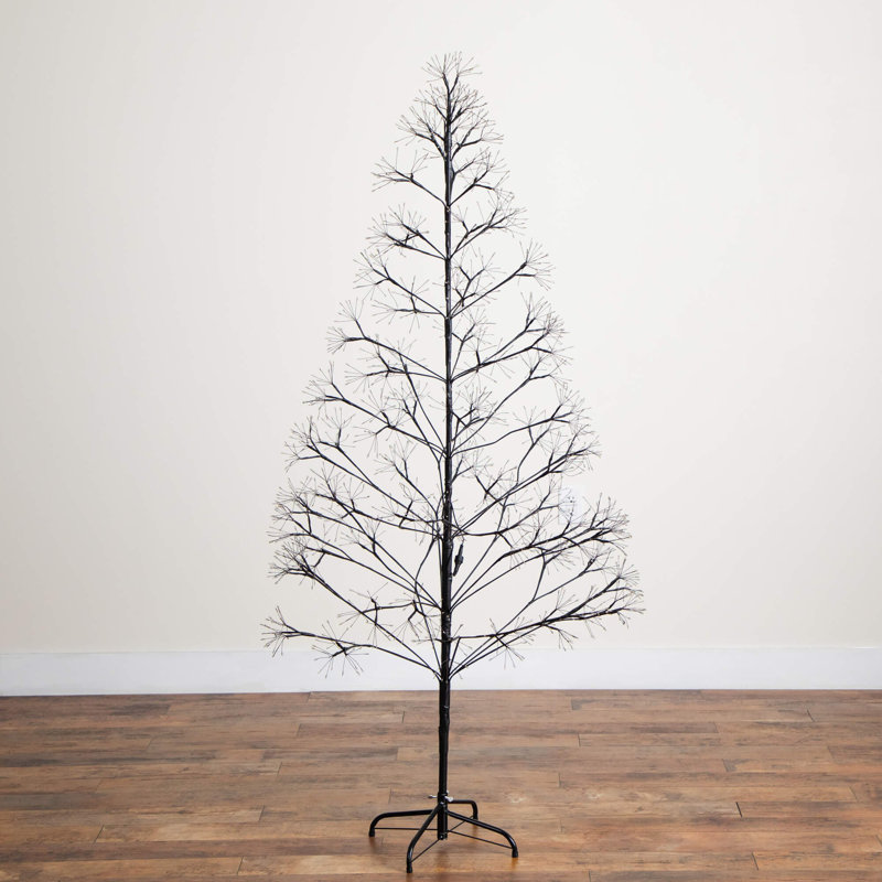 6' Pre-Lit Halloween Starburst Tree