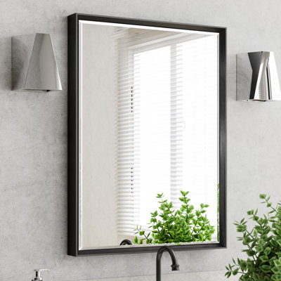 Lohoski Decorative Bathroom Vanity Mirror for Wall - Beveled Design