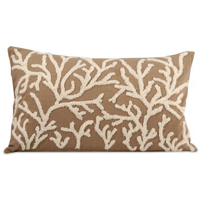 Down Reversible Throw Pillow
