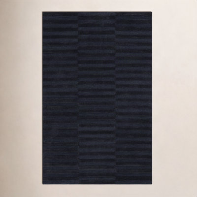 Bunkerville Hand-Woven Striped Rug