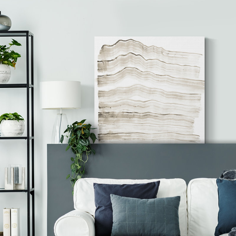 «Accordion Shift IV», reproduction sur toile tendue, H 24 po x l 24 po x P 1 po
