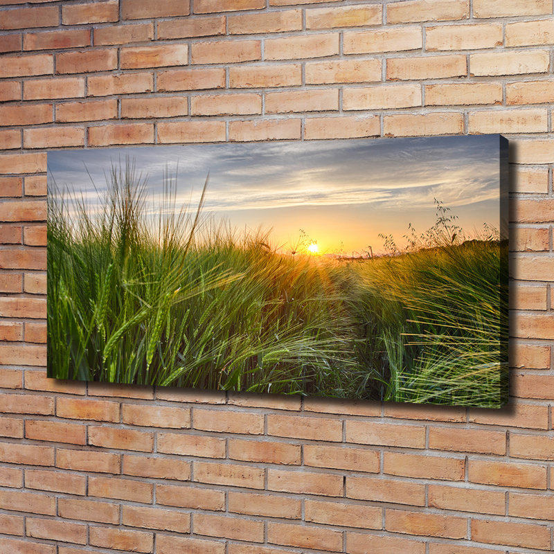Wheat Field - Wrapped Canvas Print
