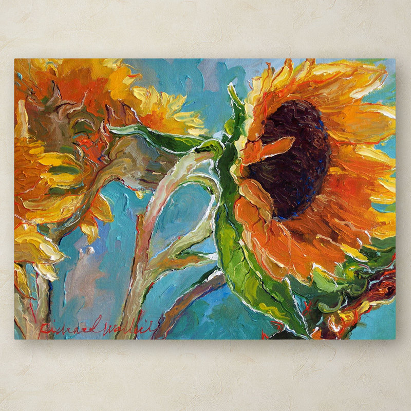 « sun 11 », art sur toile, H 14 po x l 19 po x P 2 po