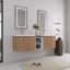 Meuble-lavabo double 59,22 po avec plateau en résine Milroy-1552289853