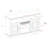 Soza 58" 2-Door Media Console with Electric Fireplace-1217944602
