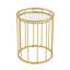Ensemble de tables d'appoint en métal Beom
