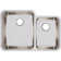 Lustertone 30.75" L x 21" W Double Basin Undermount Kitchen Sink