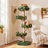 Solid Wood Cat Tree, 59.06" Tall Cat Tower for Multi-Cats
