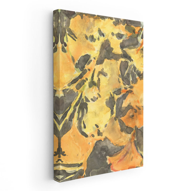 «Ginkgo Leafing I», reproduction d'art sur toile, H 24 po x l 16 po