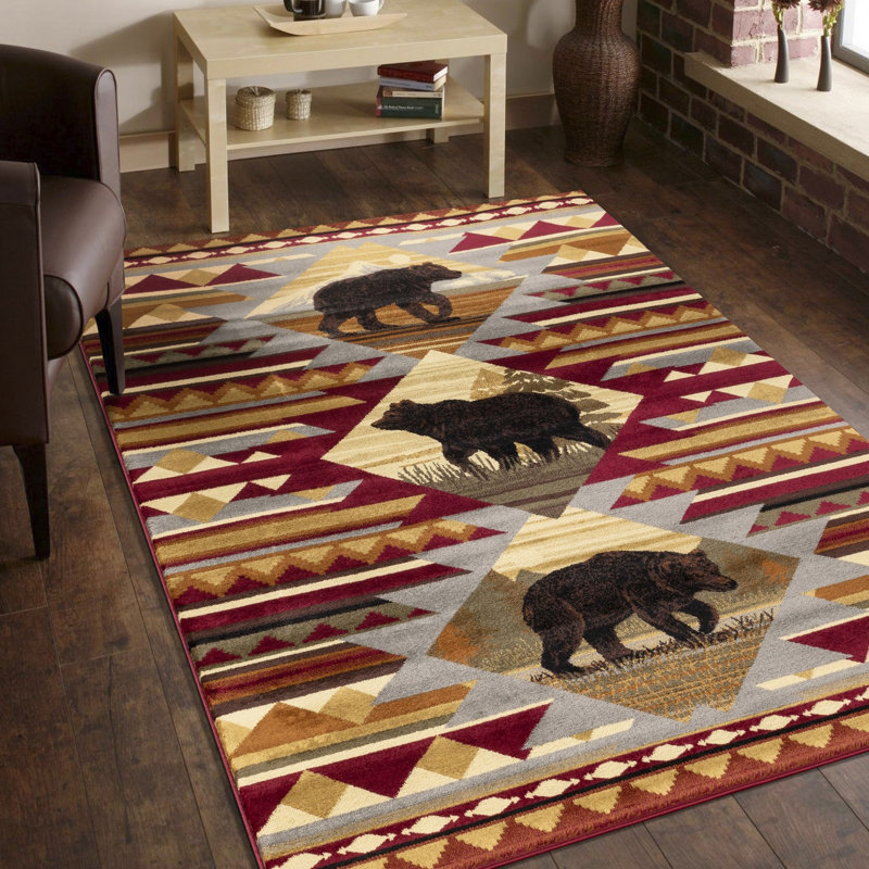 Tapis de pavillon en polypropylène rouge 2,58 pi x 7,25 pi, respirant 2 pi 7 po 3 po, merveilleux
