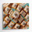 Art mural sur toile Desserts Pop Tarts-842673239
