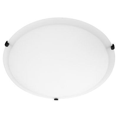 20" SATIN Baumgarner Ceiling Mount | Matte Black