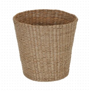 Artifacts Trading Company Rattan Round Tapered Waste Basket with
