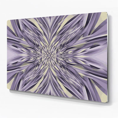 Art mural op mauve 73