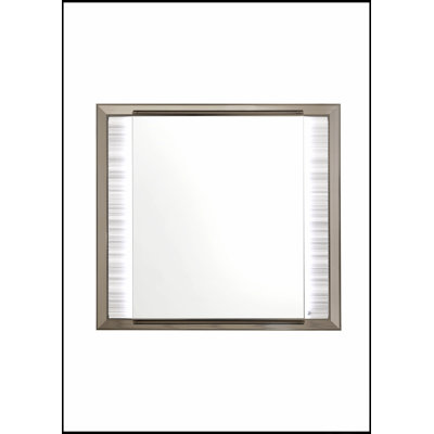 STAR MIRROR WITH LED LIGHTING, Sleek White Finish And Bright Illumination For Modern Living Spaces.
