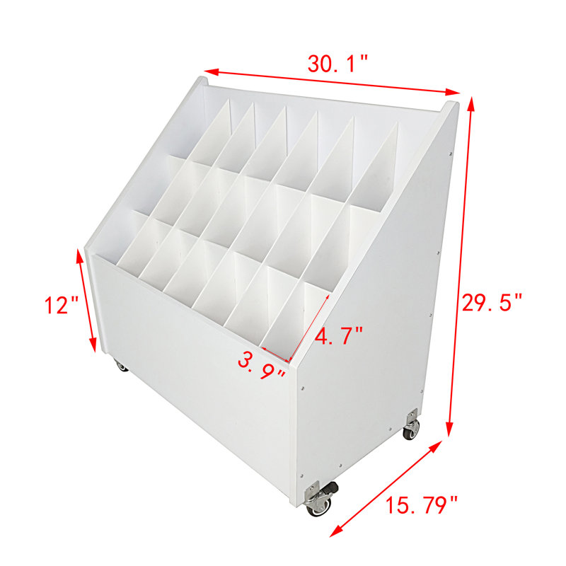 Fixturedisplays® 21 Compartments File Organizer 15126