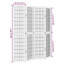 Room Divider 4 Panels Solid Wood Paulownia-1359286013-1359286015
