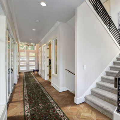 Runner Damask Area Rug