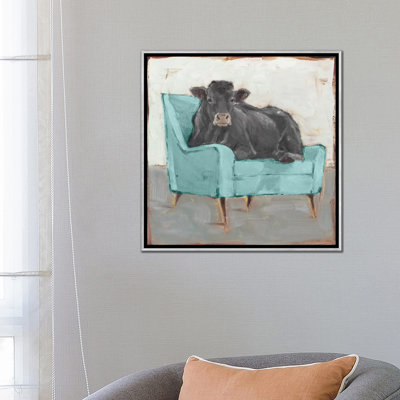 " Moo-ving In IV - Black " by Ethan Harper